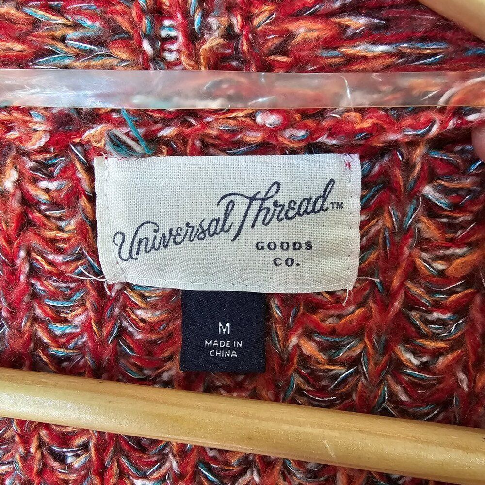 EUC UNIVERSAL THREAD MULTICOLORED V NECK BUTTONED… - image 13